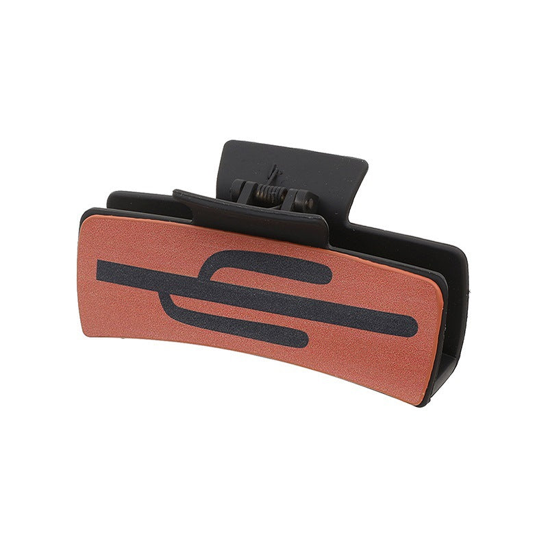 Wholesale Western Style MAMA Cactus Leather Hair Clip